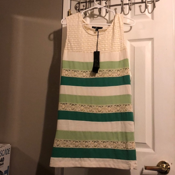 C LUCE Designer Sheath crotchet dress - Picture 2 of 4